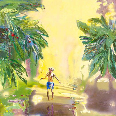 Paradise garden 8 von Andrea Damp