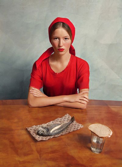 Girl with a Fish von Andrey Yakovlev & Lili Aleeva