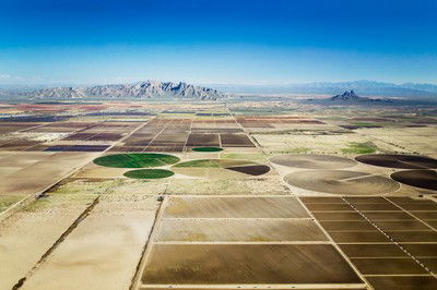 Eloy, Arizona, USA von Alex Maclean