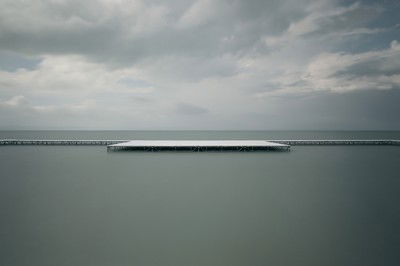 White Pier #2 von Akos Major