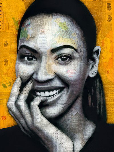 Beyoncé von André Monet