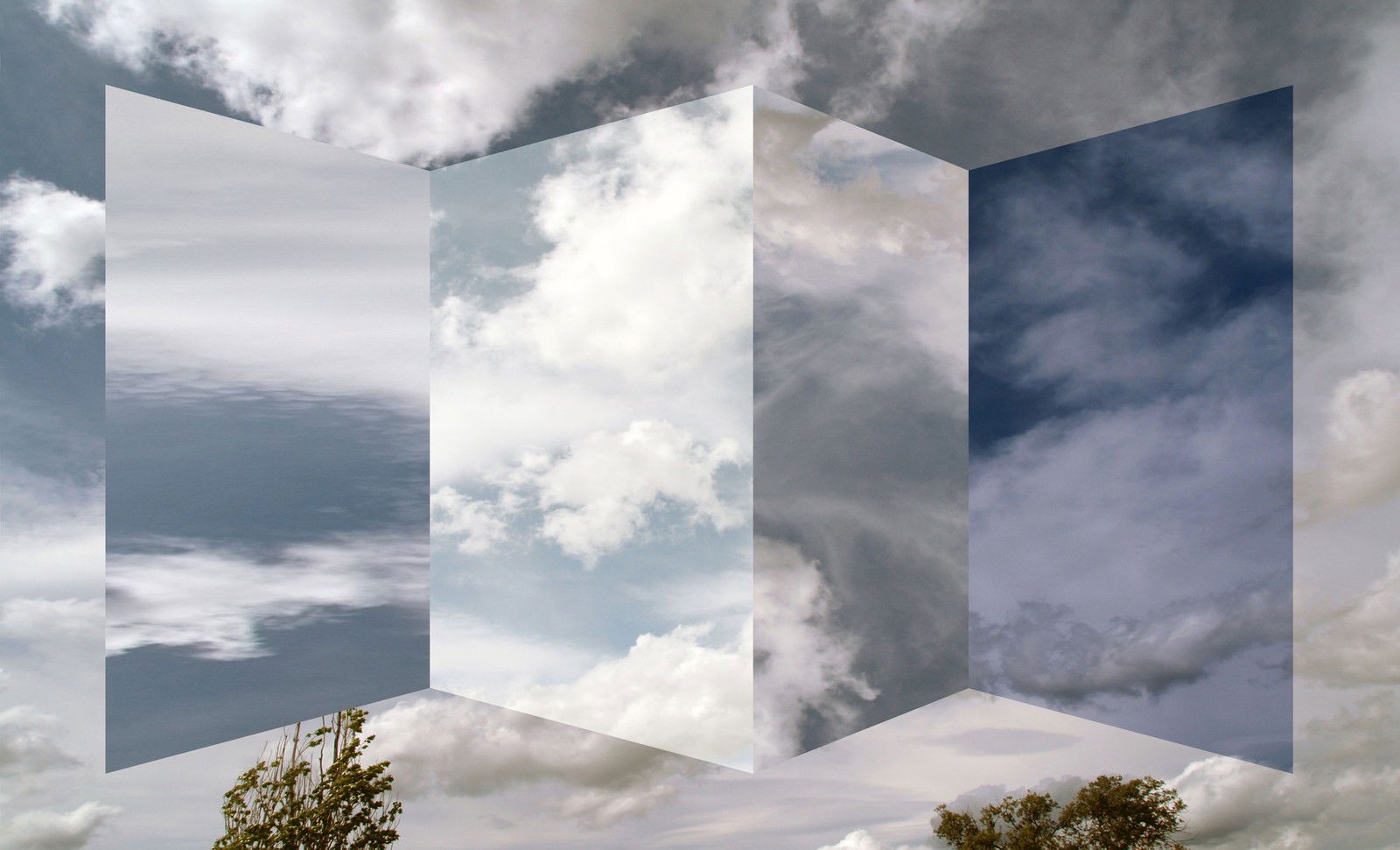 Polyptych of clouds von Antonio Rojas Polyptych of clouds von Antonio Rojas