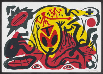 Es kippt! von A.r. Penck