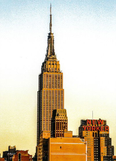 Empire State New Yorker von Bernard Grilly