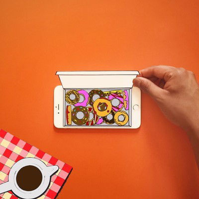 The Donut Dispenser von Anshuman Ghosh
