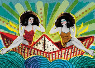 Give me your hand and I will take you around the world von Peperina Magenta