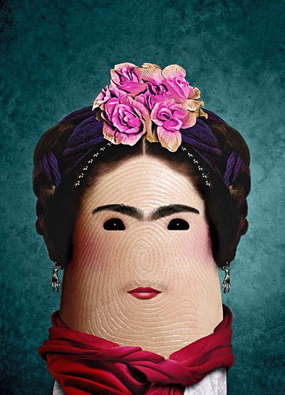 Frida Kahlo von Dito Von Tease