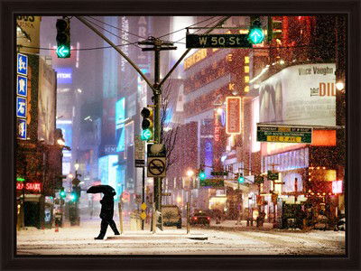 Times Square Snow Show
