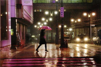 Purple in the rain von Christophe Jacrot