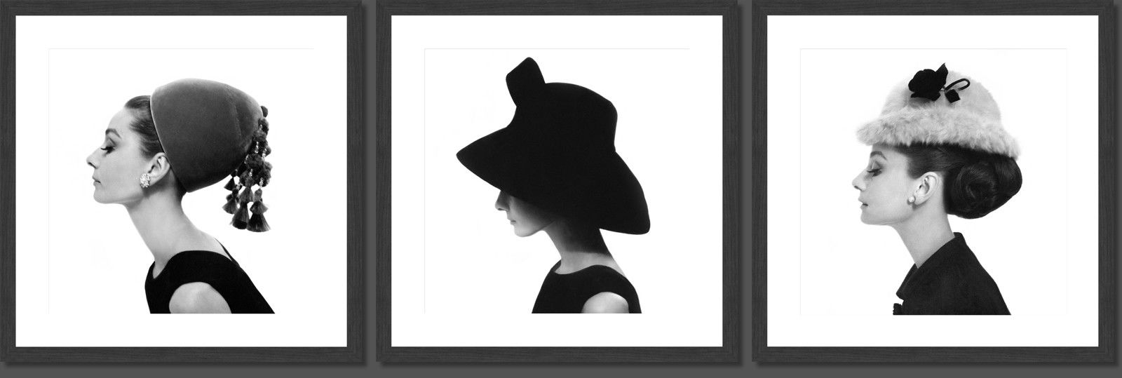 Audrey Triptych by Cecil Beaton Audrey Triptych by Cecil Beaton