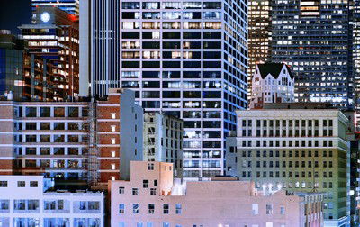 Los Angeles City Center von Christopher Woodcock