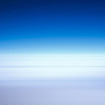 Greenland from seat 12K, Boeing 767 von David Burdeny