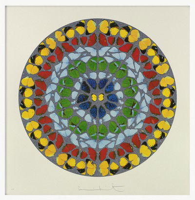 Psalm - Print - Quare fremuerunt gentes? - DIAMOND DUST von Damien Hirst