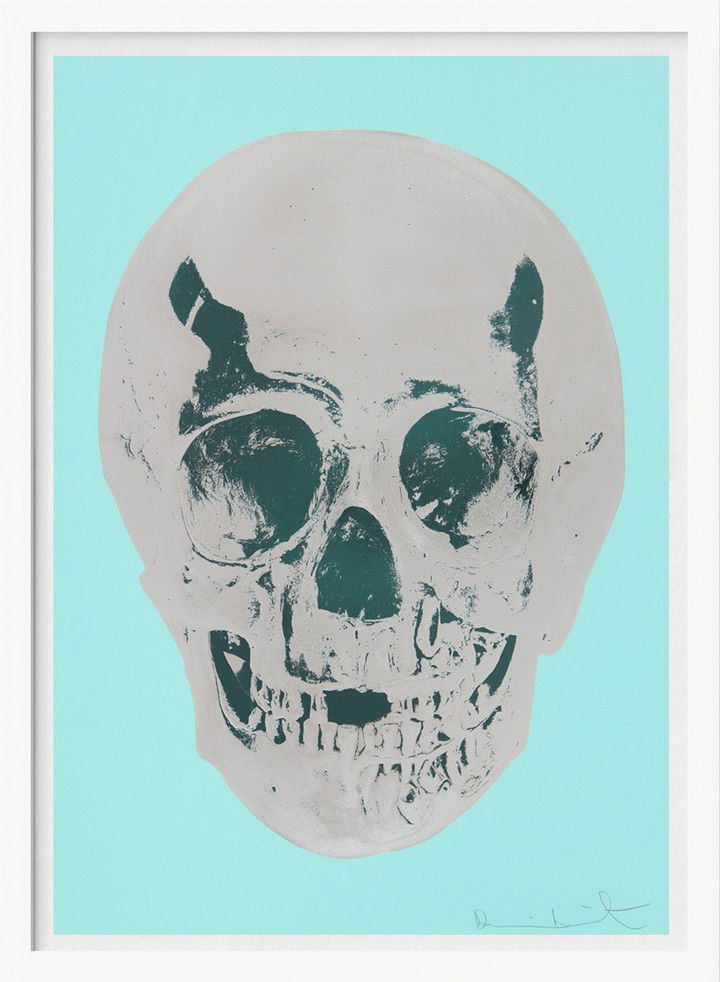 Till Death Do Us Part - Heavenly - Peppermint Green Silver Gloss Racing Green by Damien Hirst Till Death Do Us Part - Heavenly - Peppermint Green Silver Gloss Racing Green by Damien Hirst