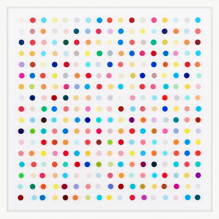 Mescaline - Spot Lenticular by Damien Hirst Mescaline - Spot Lenticular by Damien Hirst