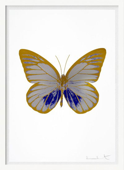 The Souls I - Silver Gloss Westminster Blue Oriental Gold von Damien Hirst