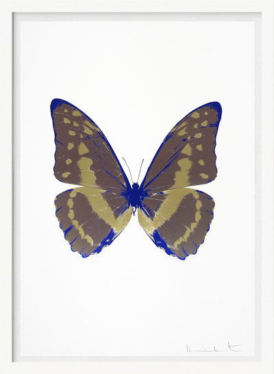 The Souls III - Gunmetal Cool Gold Westminster Blue von Damien Hirst