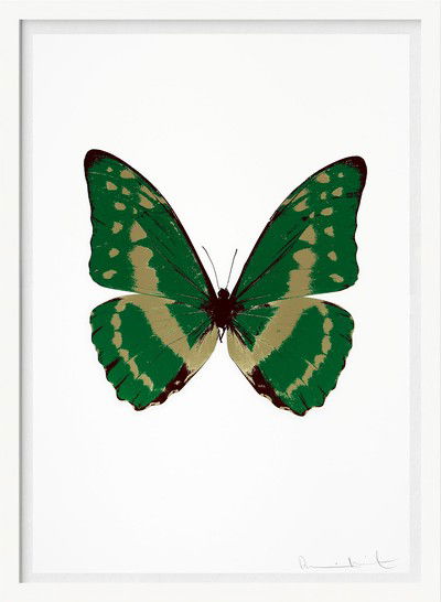 The Souls III - Emerald Green Cool Gold Burgundy von Damien Hirst