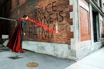 Bruce Wayne Graffiti von Daniel Picard