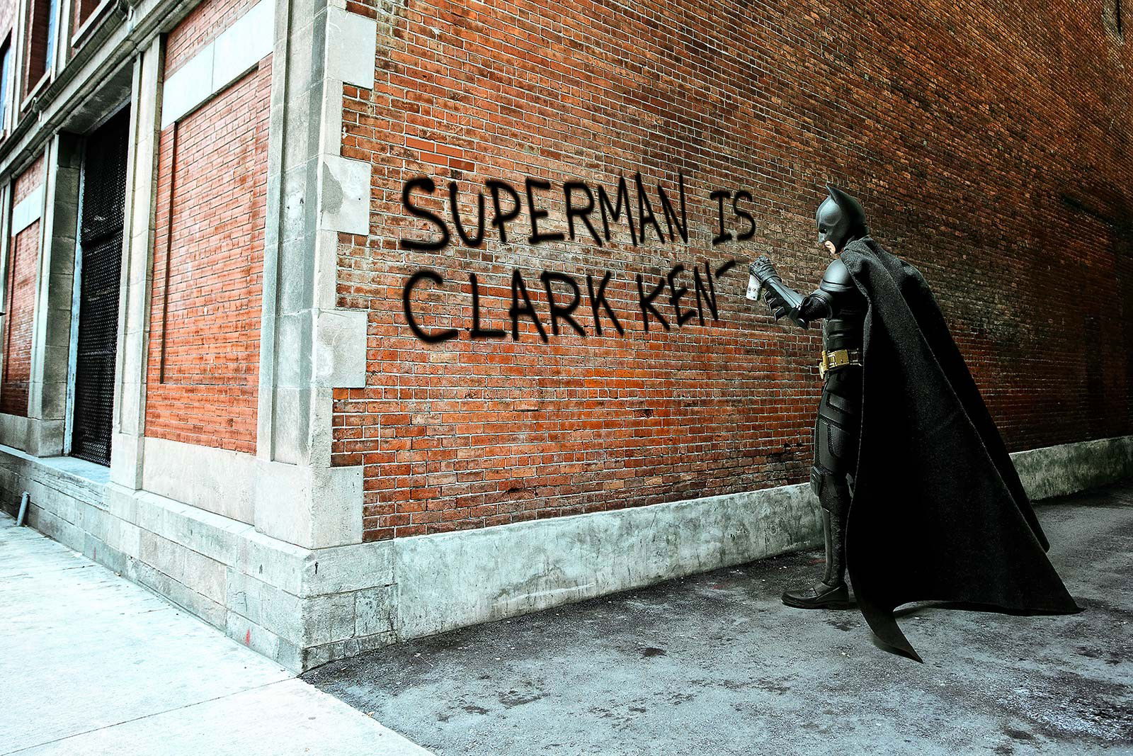 Clark Kent Graffiti von Daniel Picard Clark Kent Graffiti von Daniel Picard