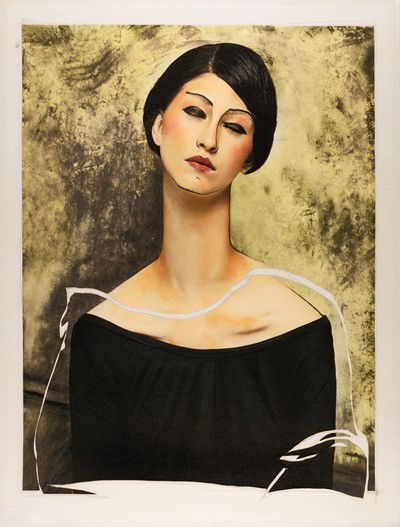 Women VI (after Modigliani) by Efren Isaza