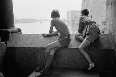 Blick nach Ostberlin von Erich Lessing
