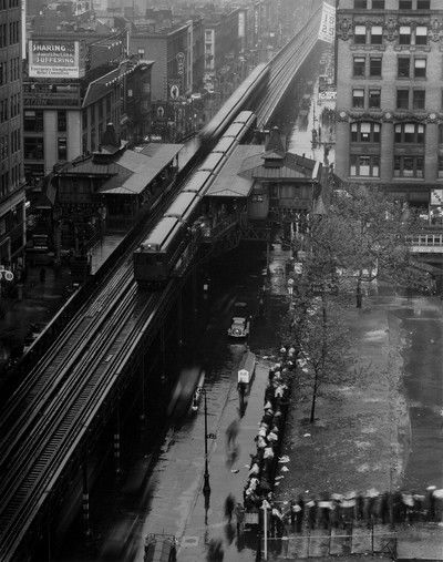 Bryant Park Breadline von Edward Steichen