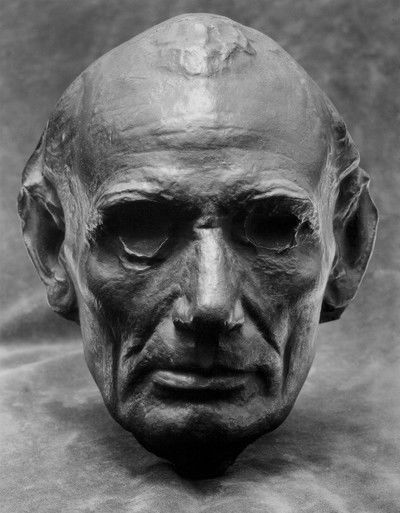 Life Mask of Abraham Lincoln von Edward Steichen