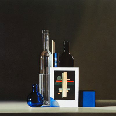 Still life with Ilya Chashnik & Suprematism von Guy Diehl