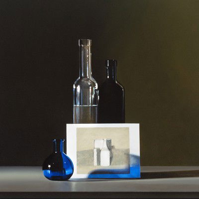 Still life with Giorgio Morandi #2 von Guy Diehl