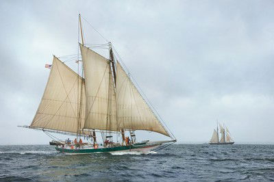 Lady Maryland Racing on the Chesapeake Bay von Greg Pease