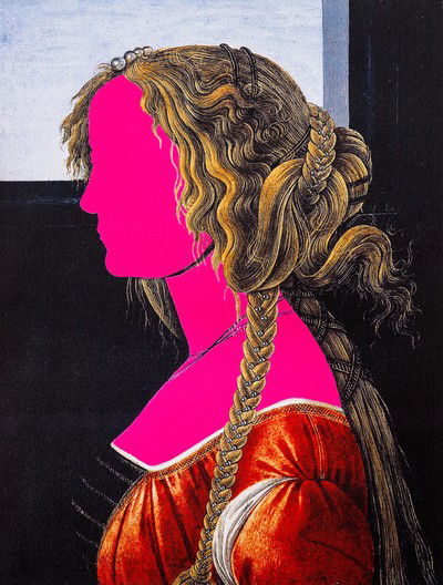 Pink Portrait von Gazi Sansoy