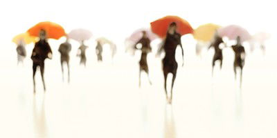 Umbrellas IV von Joerg Maxzin