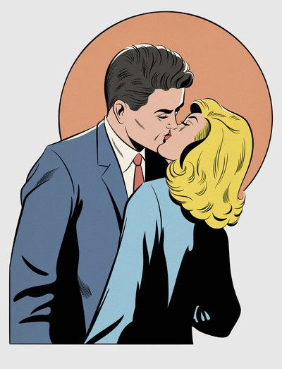 Our First, Tender Kiss von Joe Mcdermott