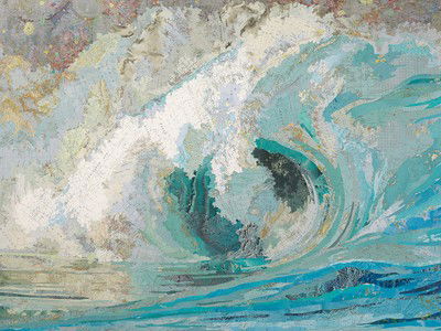 Fiona's Wave von Matthew Cusick