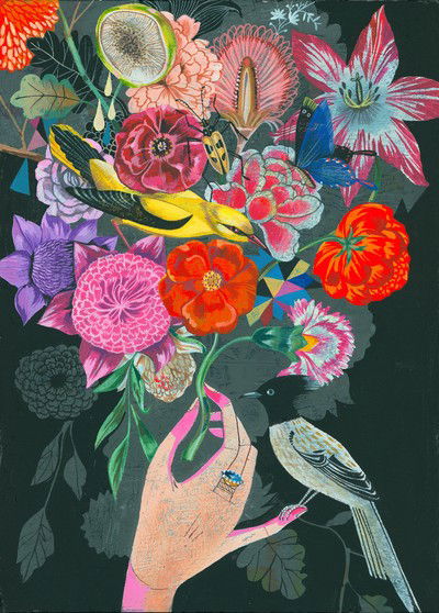 Flowers von Olaf Hajek