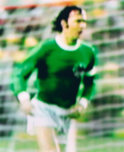 Franz Beckenbauer West Germany v Sweden, 4-2 (Second round), 30.06.1974, Rheinstadion Düsseldorf, West Germany von Robert Davies