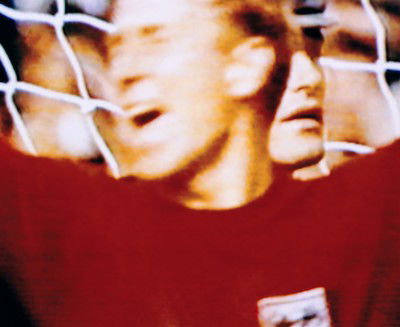 Charlton and Tilkowski England v West Germany 4-2 AET (Final) 30.06.1966,Wembley, London, England von Robert Davies