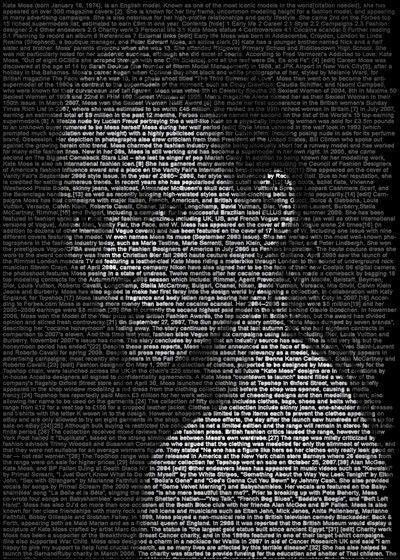 Kate Moss von Ralph Ueltzhoeffer