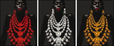 Jama Triptych von Rachel Witzman