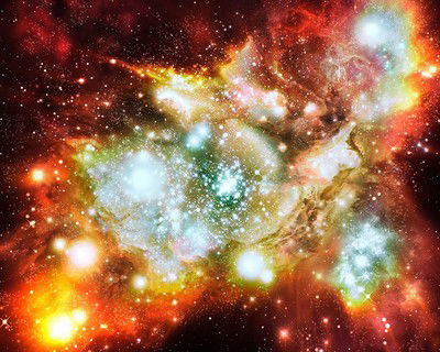 Lynx arc (Artist's Impression, NASA/JPL - Caltech) von Hubble Telescope
