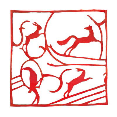 fox & rabbit von Sibylle Prinzessin Von Preussen