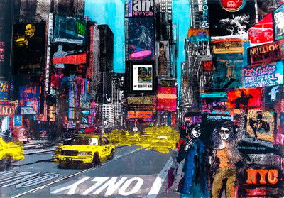 Times Square von Sandra Rauch