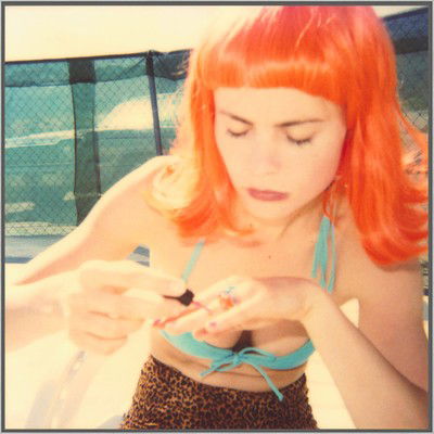 Radha doing her nails von Stefanie Schneider
