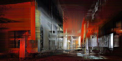 Shanghai Projections VII von Sabine Wild