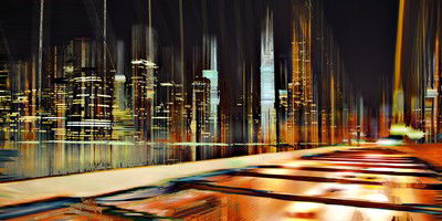 NY Projection LVII von Sabine Wild