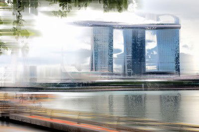 Singapore Projection II von Sabine Wild