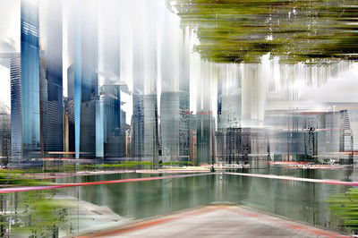 Singapore Projection V von Sabine Wild