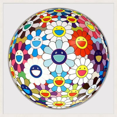 Flower Ball (3-D) Sequoia sempervirens von Takashi Murakami