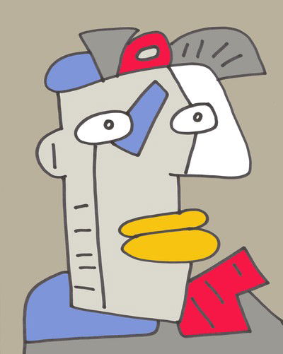 Pica Noir II von Thierry Noir